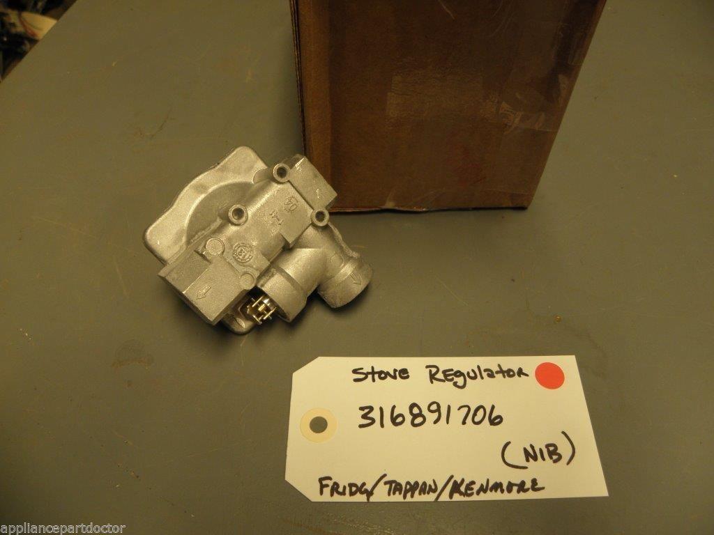 Frigidaire Tappan Kenmore Stove 316891706 Regulator NEW IN BOX Frigidaire Tappan Kenmore Stove 316891706 Regulator NEW IN BOX
